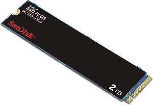 SSD Sandisk PLUS 2TB 2280 PCIe Gen3 NVMe - SDSSDA3N-2T00-G26