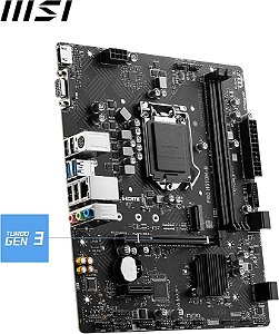 Placa-Mãe Msi Pro H510m-B Intel LGA 1200 Mat DDR4 M.2 HDMI