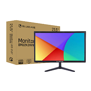 Monitor Bluecase Led Full HD 21,5" HDMI Preto - BM22K2HVW
