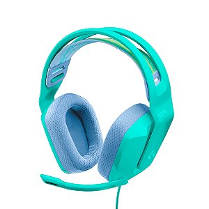 Headset Gamer Logitech G335 Verde c/ Microfone - 981-001023