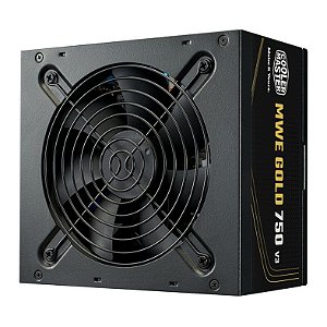 Fonte Cooler Master MWE Gold 750 V3 ATX 3.1 80 Plus Gold