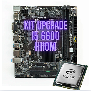 Kit Upgrade Gamer Processador i5 3,90 GHz Placa mãe H110M
