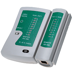 Testador de Cabo de Rede RJ45 e RJ11 - MD9