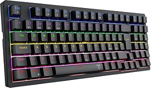 Teclado Mecanico Gamer Holysword 1800 Compact T-TGK331-BR