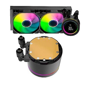 Water Cooler Gamer Vision Display Dxwc 240 Vision Duex