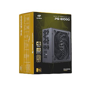 Fonte ATX 1000W PS-G1000 80 Plus Gold C3Tech Gaming