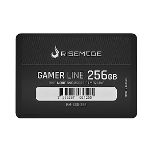 SSD Gamer Rise Mode Z Series Line 256GB 2.5" RM-SSD-256