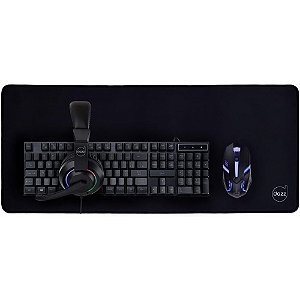 KIT Gamer 4X1 Headset Mouse Teclado Mouse Pad Dazz Novacore