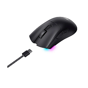 Mouse Gamer Havit MS966SE Wireless RGB 10k DPI 7 Botões