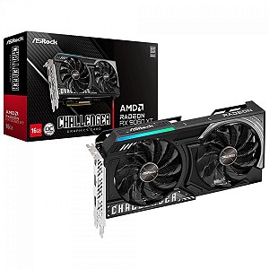 Placa de Vídeo Asrock Radeon RX9060 XT Challenger OC 16 GB