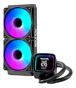 Water Cooler Gamer Round5 Boreah 240 Argb Preto