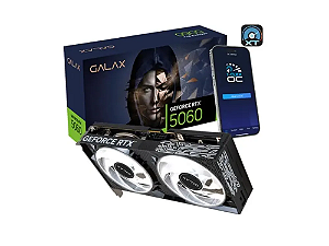 Placa Video Galax Geforce RTX 5060 1CLICK OC Teclab Lite 8GB