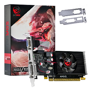 Placa De Vídeo Gamer Pcyes Radeon R5 230 2gb Dr3 64 Bits