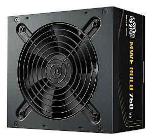 Fonte Cooler Master MWE Gold 750W 80 Plus Gamer Plus Gold