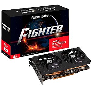 Placa de Vídeo PowerColor Fighter Radeon RX 7600 8 GB GDDR6