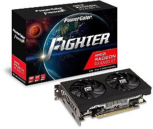 Placa de Video Gamer Power Color Figh AXRX 6500XT 4GBD6-DHV3