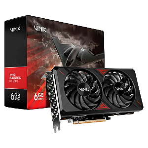 Placa De Vídeo Rx 5600 6gb 192bits Gddr6 Dual Fan Vinik