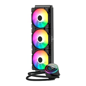 WaterCooler Duex Vision Display 360 ARGB Preto DXWC360VISION