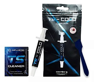 Pasta Térmica Implastec TS Cold 1gr Condutividade 10,5W