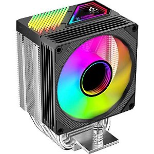 AirCooler CPU Gamer Fortrek AC15 ARGB 150W Display LCD