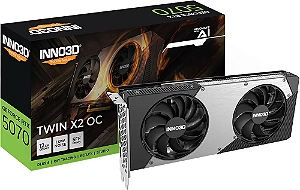 Placa De Vídeo RTX 5070 Twin X2 Oc Nvidia Geforce 12GB GDDR7