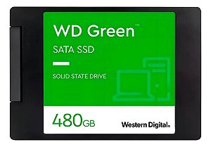 SSD 480 GB Western Digital Green SATA 3 2.5 Pol WDS480G3G0A