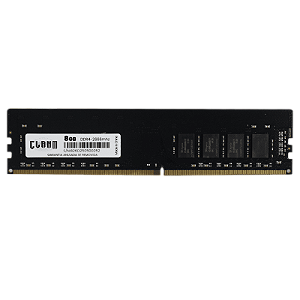 Memória RAM Clanm 8GB DDR4 2666MHz CL19 Desktop Preto