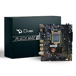 Placa Mãe Gamer Duex H310zg M2 Intel 1151 Ddr4 Micro Atx