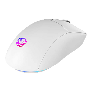 Mouse Gamer Pcyes Basaran Stealth Branco Ghost Wireless