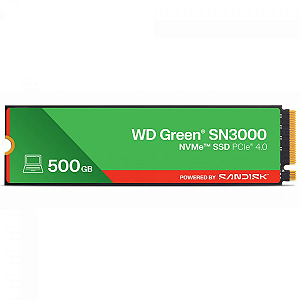 SSD WD Green SN3000 500GB M.2 NVMe PCIe 4.0 5000MB/s