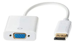 Adaptador DisplayPort para VGA ADAP0044 1920x1200 15cm Branco