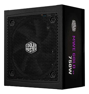 Fonte Cooler Master MWE Gold 750 V3 750W Full Modular ATX 3.1 80 Plus Gold