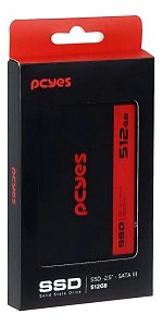 SSD PCYes 512GB SATA III 2,5 Desktop Notebook SSD25PY512