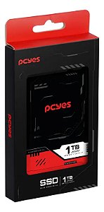 SSD PCYes 1TB SATA III 2,5" 550MB/s para Desktop e Notebook SSD25PY1024