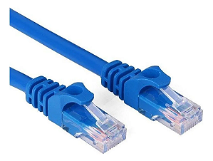CabO Rede Cat 5 5 Metros LE-303 IT BLUE Desktop e Notebook