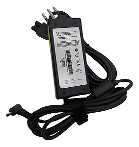 Fonte Carregador Compatível Notebook Samsung 19V 2,1A 40W Plug 3,0x1,1mm AD-4019B Bivolt