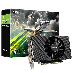 Placa de Vídeo Vinik NVIDIA GeForce GT 740 4GB GDDR5 128 Bits Single Fan HDMI DVI VGA - GPUK7404GBFSF1