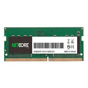 Memória Notebook Netcore 8GB DDR3L 1600MHz CL11 SODIMM 1.35V