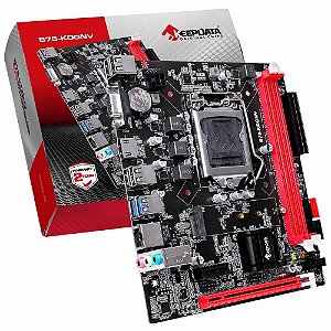 Placa Mãe Keepdata B75 LGA1155 DDR3 HDMI NVMe B75-KDGNV