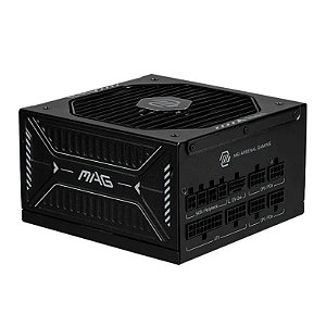 Fonte MSI MAG A1000GLS PCIE5 1000W 80 Plus Gold Full Modular ATX 3.1 PCIe 5.1