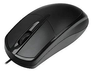 Mouse NTC Office NTOBX003 USB com Fio 1000 DPI Ambidestro Preto