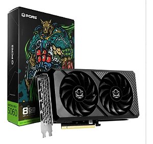 Placa de Vídeo PCYes GeForce RTX 5060 8GB GDDR7 128 Bits Dual Fan