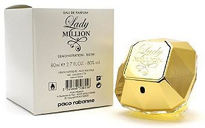 Téster Lady Million Eau de Parfum Paco Rabanne - Perfume Feminino 80 ML