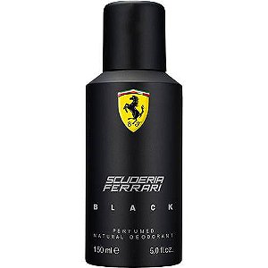 Desodorante Scuderia Ferrari Black Ferrari - Masculino 150 ML