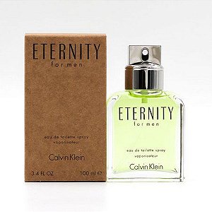 Tester Eternity For Men Calvin Klein Eau de Toilette - Perfume Masculino 100 ML