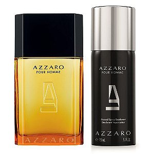 Perfume Azzaro Pour Homme EDT 100 ml + Azzaro Body Spray Pour Homme 150 ml