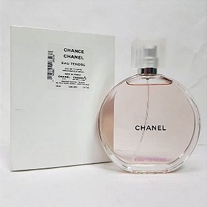 Tester Chance Eau Tendre Eau de Toilette Chanel - Perfume Feminino 100 ML
