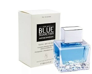 Tester Blue Seduction For Men Eau de Toilette Antonio Banderas - Perfume Masculino 100 ml