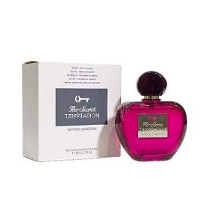 Tester Her Secret Temptation Eau de Toilette Antonio Banderas - Perfume Feminino 80ml