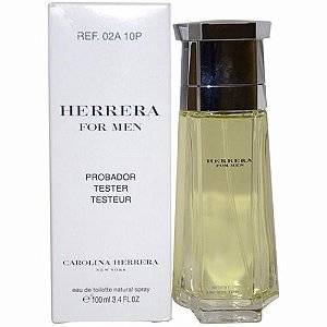 Tester Herrera For Men Carolina Herrera - Perfume Masculino - Eau de Toilette - 100ml